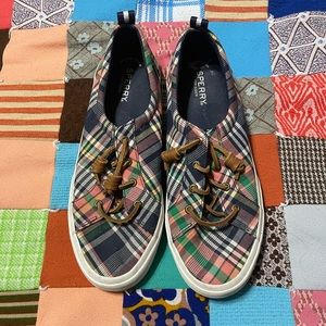 Women’s Plaid Sperry’s
